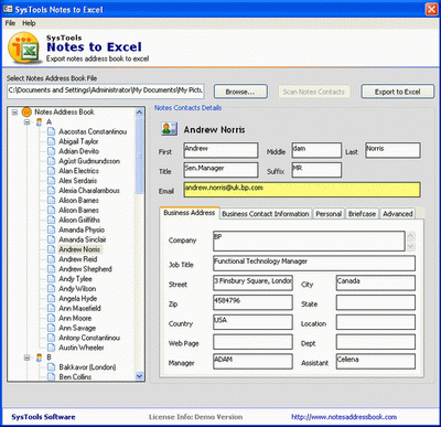 lotus notes database