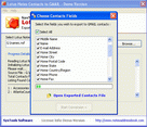 Click to view Lotus Notes Contacts2Gmail Contacts Tool 3.3 screenshot