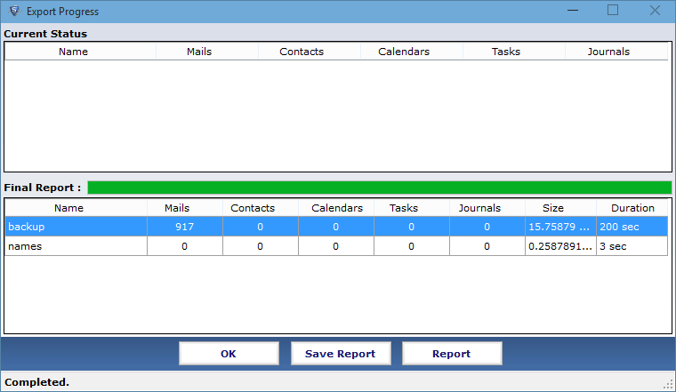 report