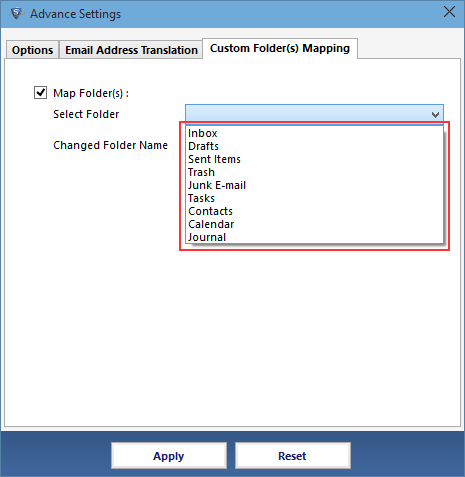 change folder name